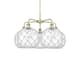 Option Antique Brass / Clear Glass with White Rope