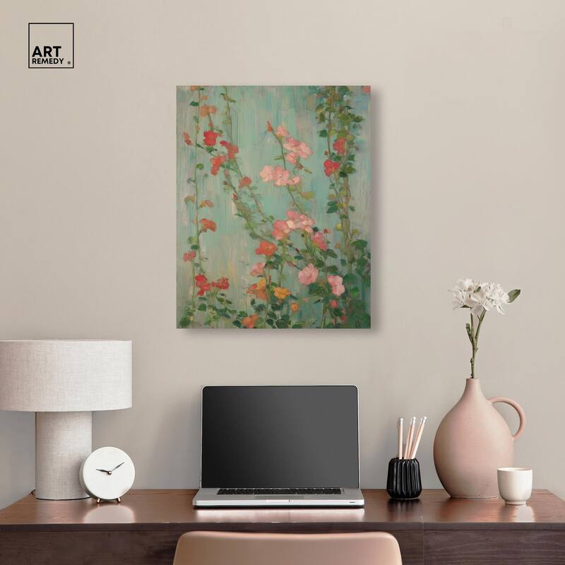 String of Colors II Canvas by Art Remedy, Gallery Wrapped