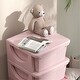 preview thumbnail 26 of 28, Rounded Edges Clothes Toy Cubby Storage with 4 Drawers Suitable for Your Sweetie - 4 Drawers