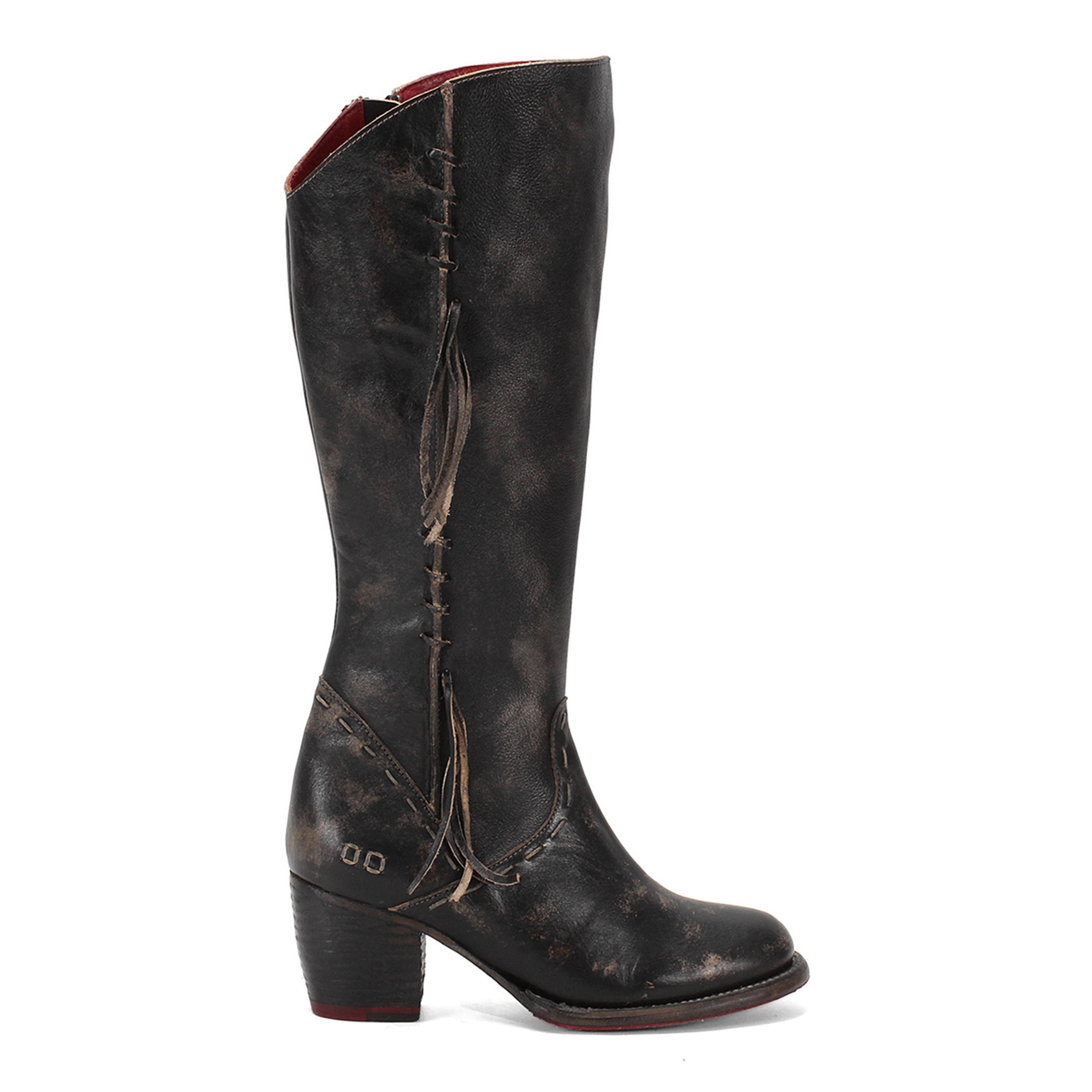 Bed Stu Women's Charis Leather Heeled Tall Boot
