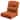 Meyreso 24" x 22" x 6" Thick Cushion & Pillow Set - Indoor/Outdoor Water & Fade Resistant - Fits Multiple Chair Types