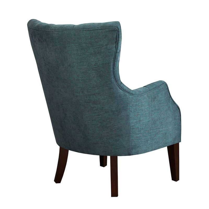 Hannah Modern Button Tufted Wingback Chair
