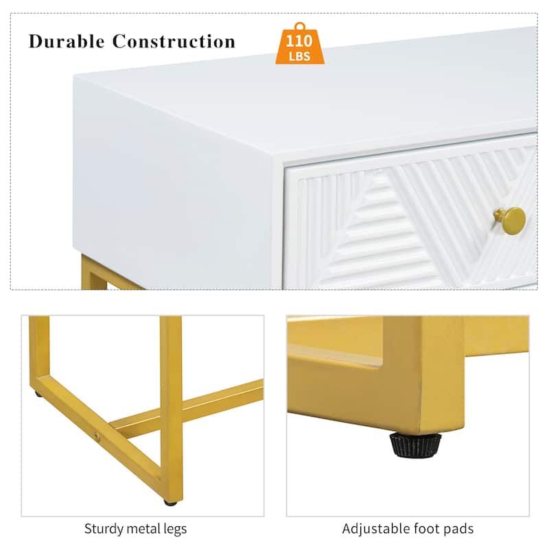 Console Table Entryway Table with Storage