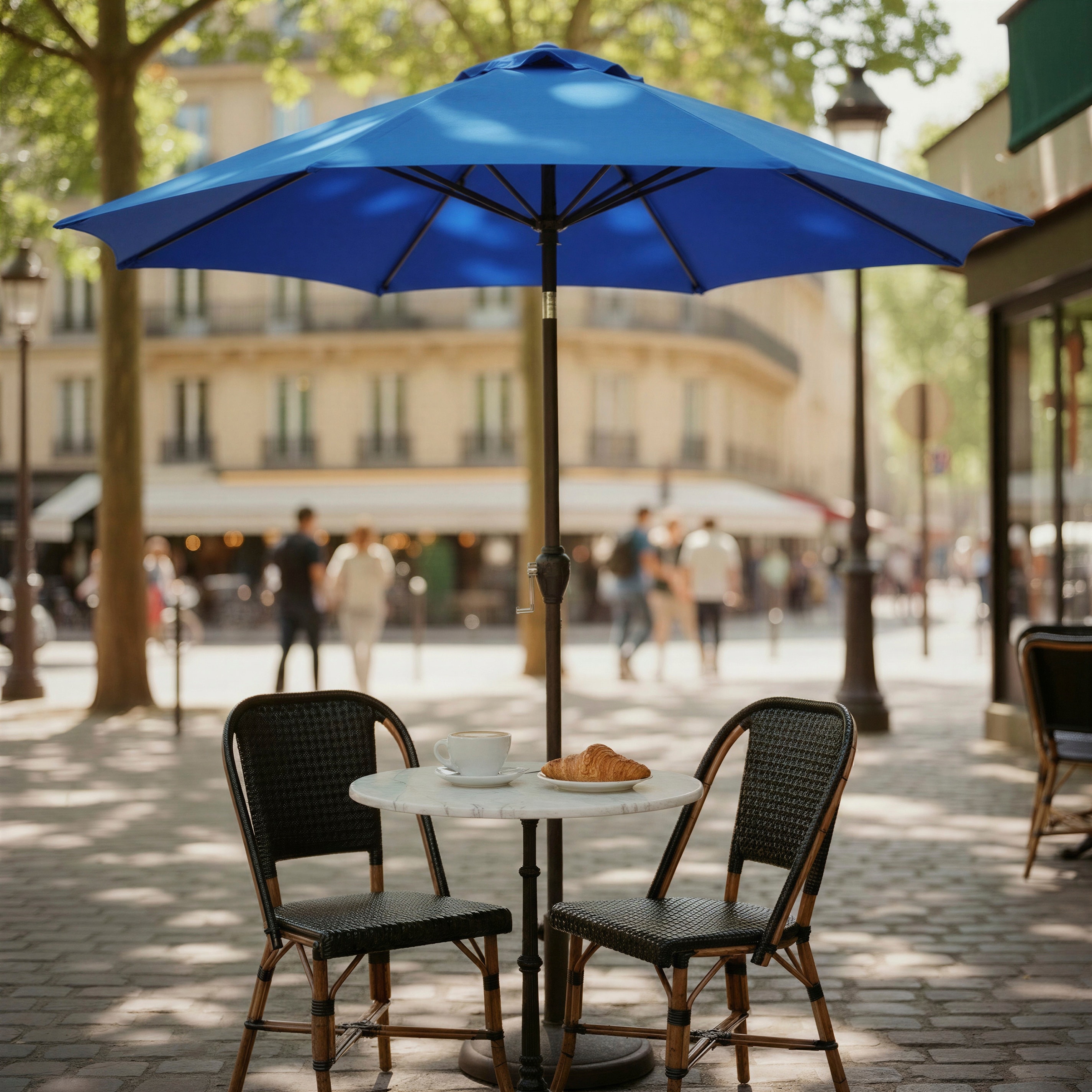 7 foot patio table umbrella ABCCANOPY 7.5-ft Steel Gray Push-button Tilt Market Polyester one_size The powder Outdoor Patio and Market Umbrellas
