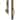 Grandeur Carre Solid Brass Rose Keyed Entry Single Cylinder "S" Grip