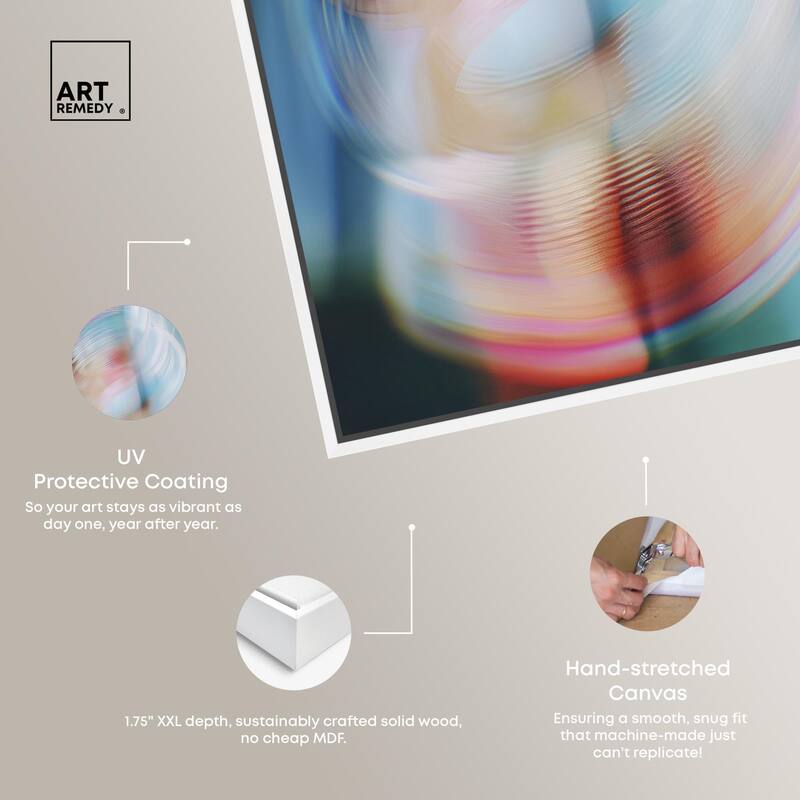 Swirling Light II Canvas by Art Remedy