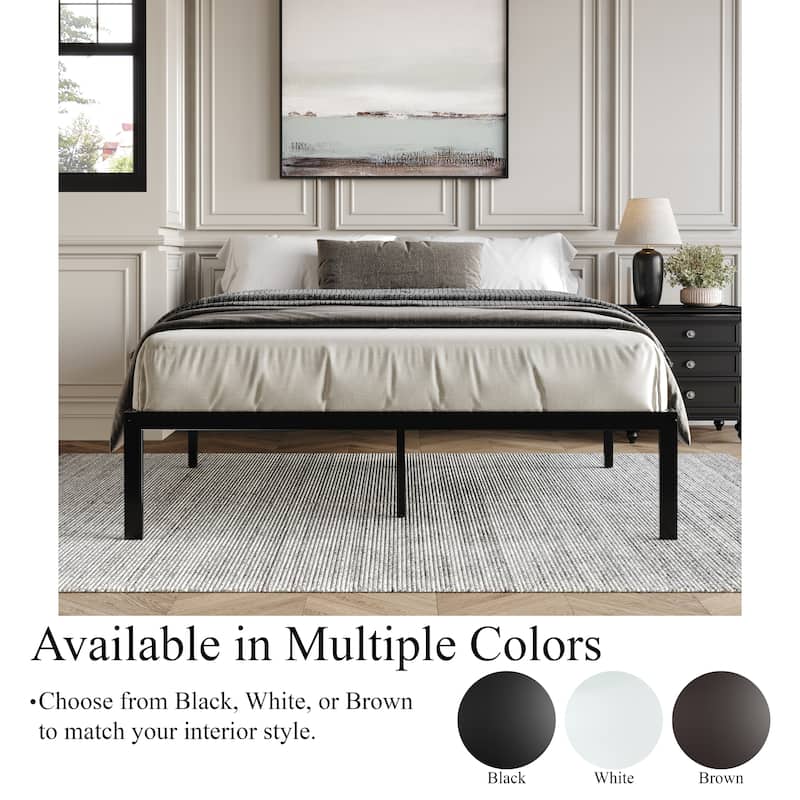 CraftPorch Minimalist Metal Platform Bed