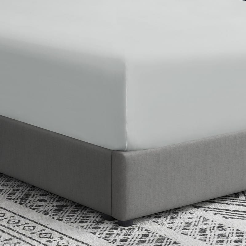 Swift Home Double Brushed Microfiber 18-21-Inch Extra-Deep Pocket Single Fitted Sheet