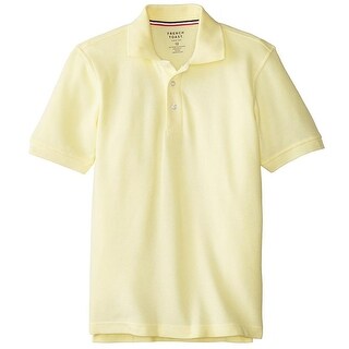12 blue French Toast Boys L//S Pique Polo