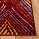 preview thumbnail 36 of 64, SAFAVIEH Amsterdam Malinda Modern Rug 6'7" Square - Red/Terracotta - Square