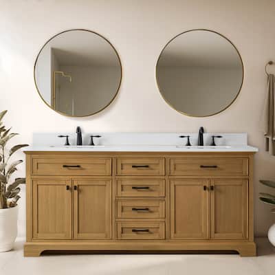 Milano 72" Double Sink Vanity