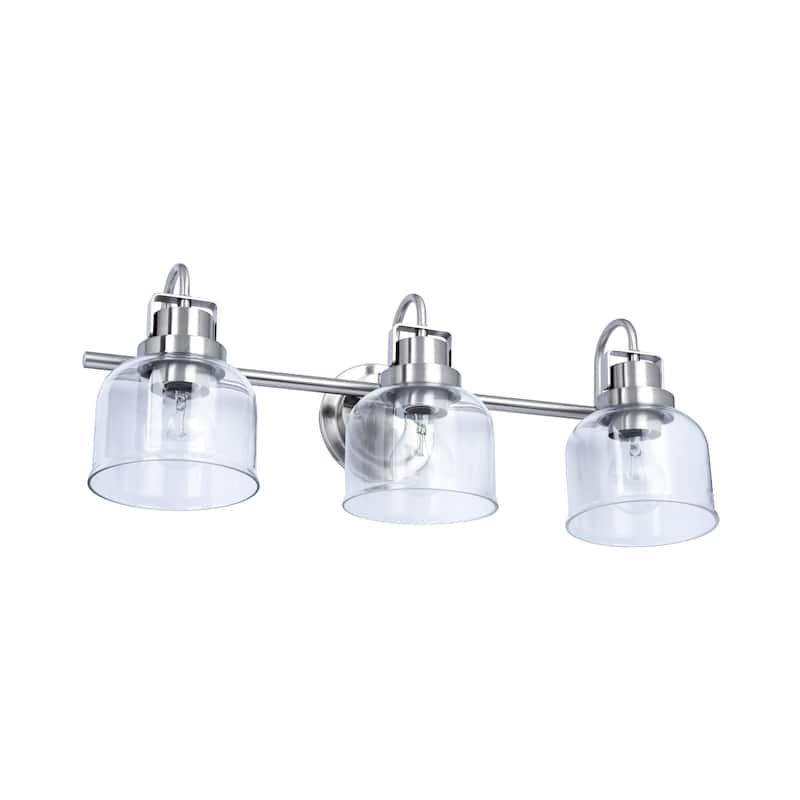 Brio Lighting Brighton Farmhouse 3-Light Dimmable Bathroom Vanity Light