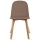 preview thumbnail 47 of 71, Set of 4 Plastic Dining Side Chair Wood For Event Kitchen Office Event Garden Patio Cafe Indoor Outdoor
