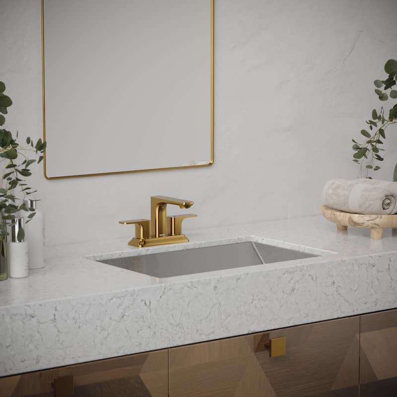 Karran Cinox Stainless Steel Rectangular Undermount Sink