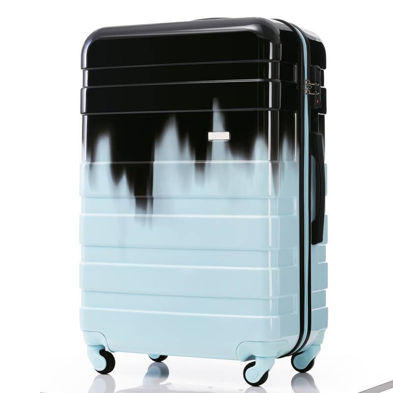 New Model ABS Hardshell 3 Piece Luggage Sets, Lightweight Durable Suitcase with Spinner Wheels and TSA Lock, for Travel