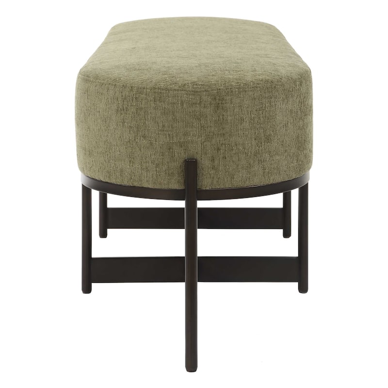 Uttermost Merino Moss Fabric Bench