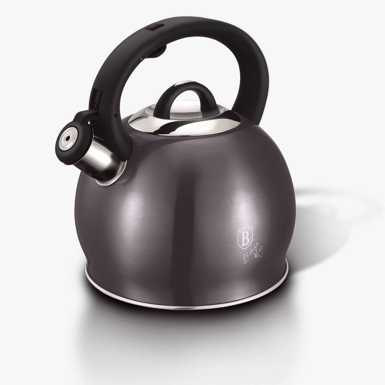 Berlinger Haus Stainless Steel Kettle 3.2 qt, Carbon Collection Bed