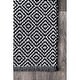 preview thumbnail 38 of 47, Nuloom Lorretta Geometric Cotton Area Rug