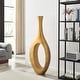 preview thumbnail 26 of 57, Trombone Modern Handmade Resin Vase