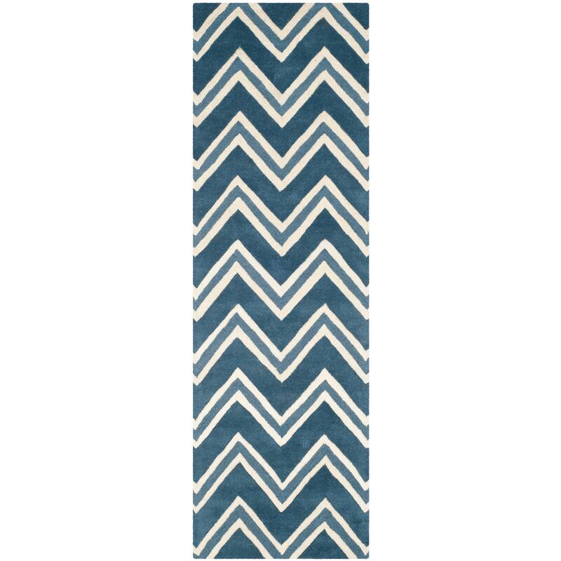 SAFAVIEH Handmade Cambridge Abbie Modern Moroccan Wool Rug