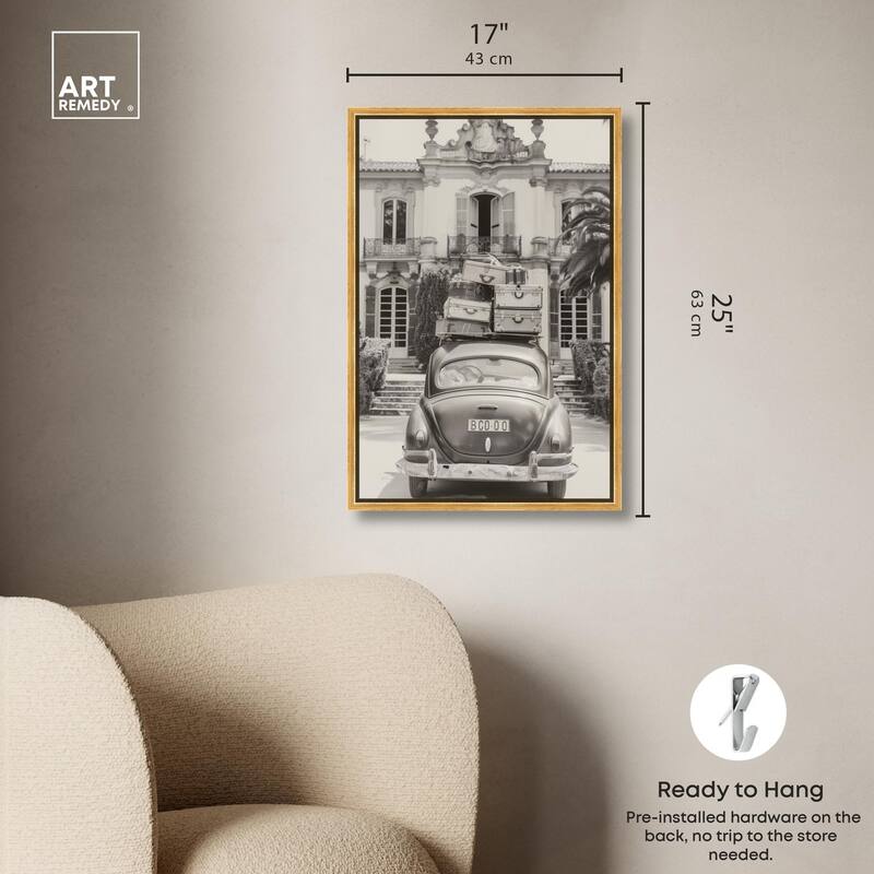 Ready for Vacation Canvas by Art Remedy