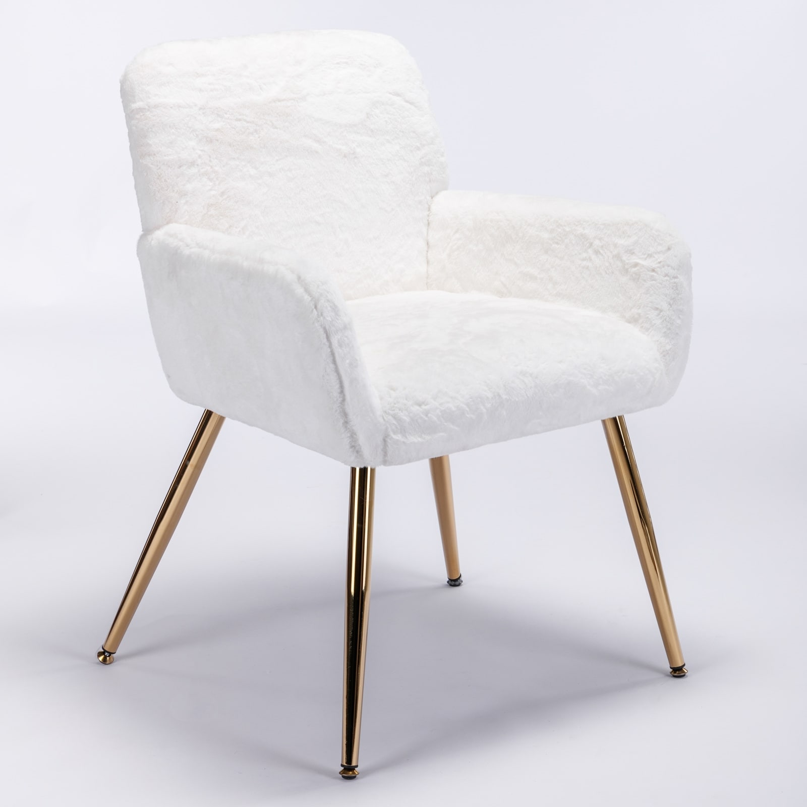 Furry desk store chair cover