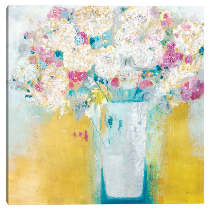 Morning Flowers by Jill Martin Canvas Art Print