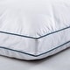 preview thumbnail 13 of 19, Medium-Firm 2-inch Gusset Feather and Down Pillows Set of 2