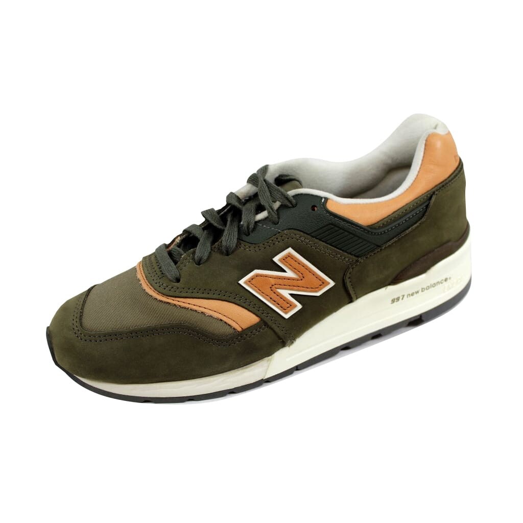 new balance 997 made in usa green