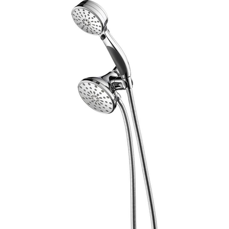 Delta Universal Showering 1.75 GPM Multi Function Shower Head with - Chrome - Chrome