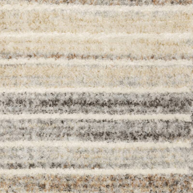 Style Haven Owen Contemporary Layered Stripes Area Rug
