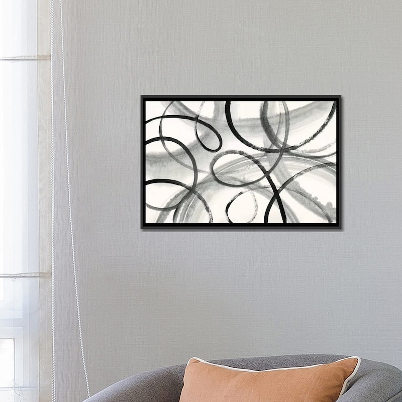 iCanvas "Calligraphia" by Sue Schlabach Framed
