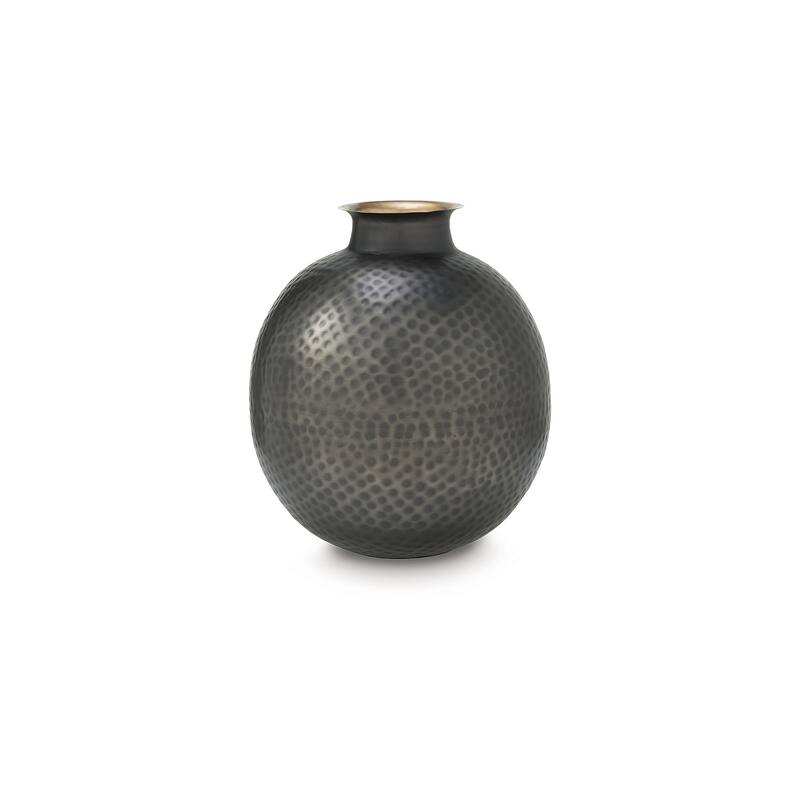 Signature Design by Ashley Woody Gray/Gold Vase