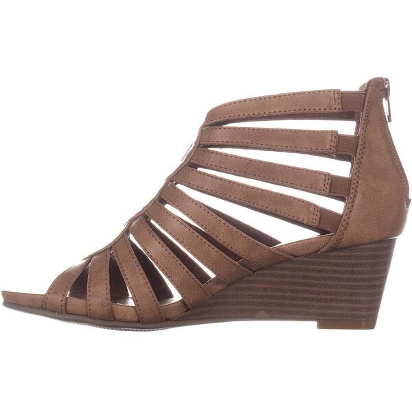 white mountain victoria strappy wedge sandals