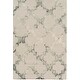 preview thumbnail 11 of 21, Hand-Hooked Rushden Moroccan Trellis Wool Area Rug Grey - 8' x 10'