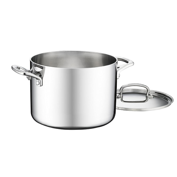 Cuisinart FCT66-22 French Classic Tri-Ply Stainless 6-Quart Stockpot with Cover. Opens flyout.