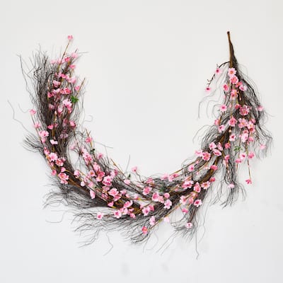 58" Cherry Blossom Twig Garland - 58