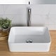 preview thumbnail 10 of 19, Kraus Elavo 19 inch Rectangle Porcelain Ceramic Vessel Bathroom Sink White (Pack of 2)