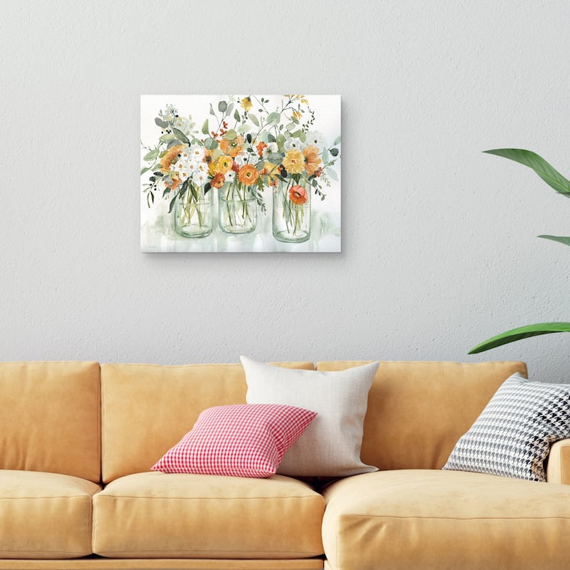 Trois Beauties by Carol Robinson Canvas Art Print