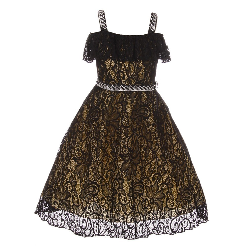 black and gold special occasion dresses