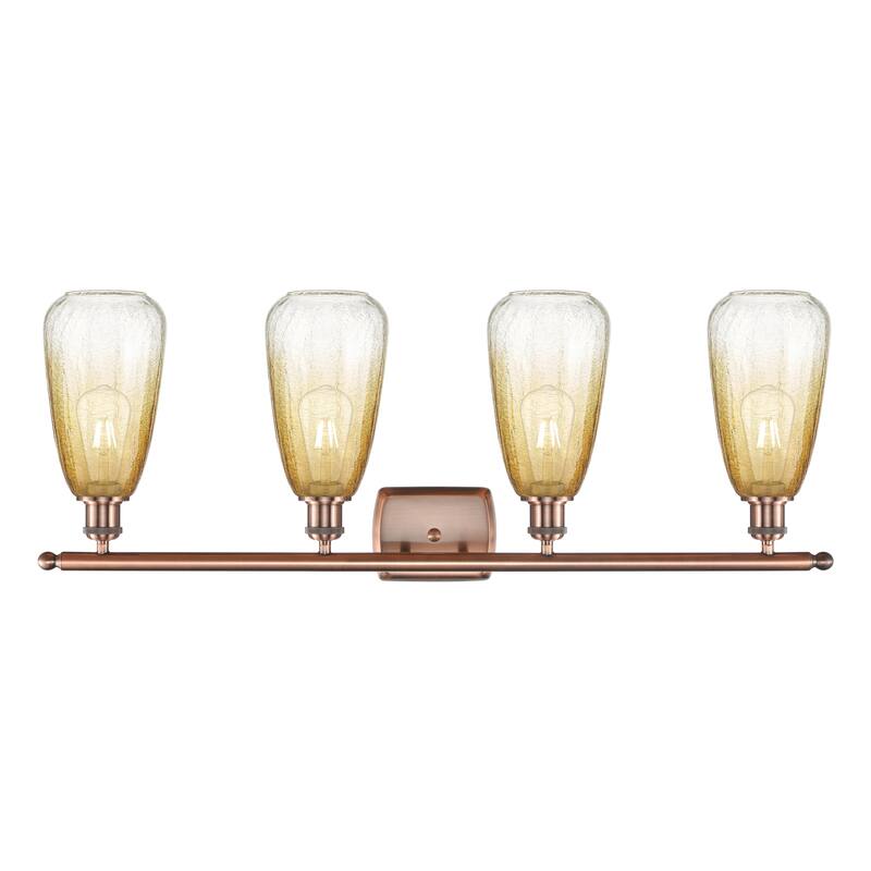 Innovations Lighting Endless Possibilities Ballston - Brookhaven Almond - 4 Light 36" Bath Vanity Light