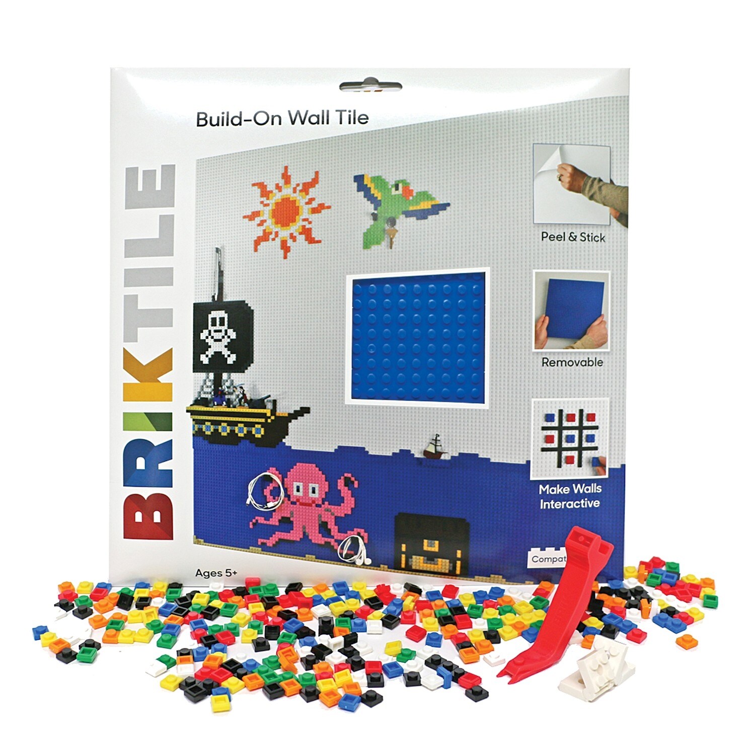 Shop Brik Wall Tiles And Building Blocks Peel And Stick Square