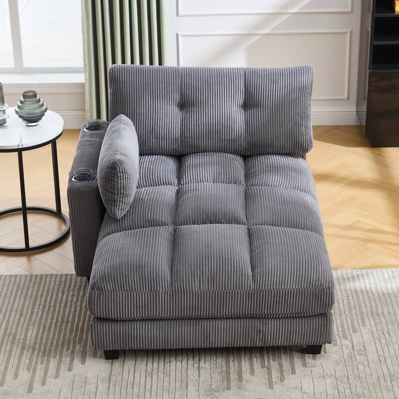 Sleeper Sofa Couch Bed,Oversized Chaise Lounge Chair Cozy Cloud Couch