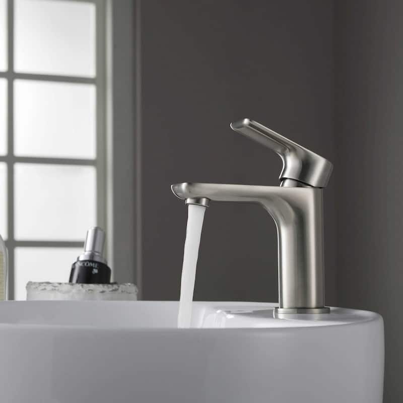 Tender Single Handle Bathroom Sink Faucet
