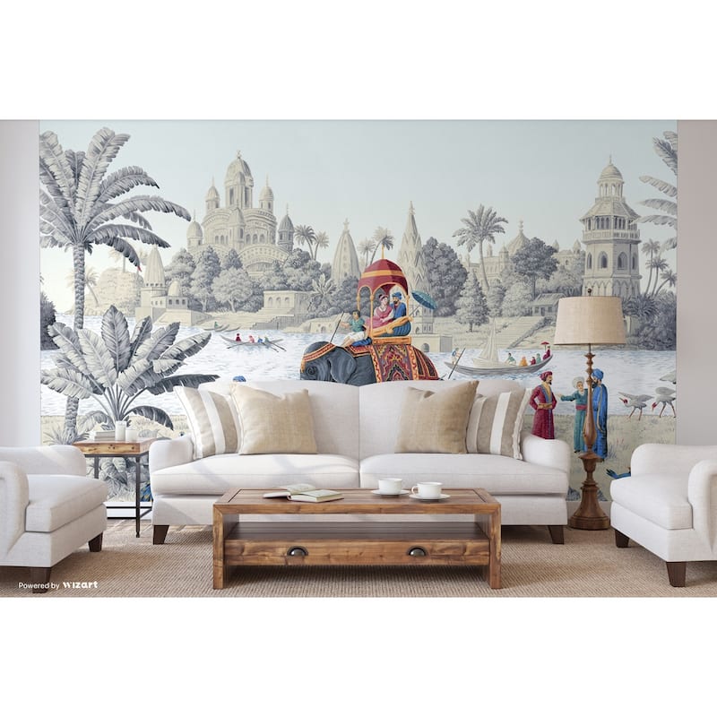 Exotic Journey Panorama Wallpaper Mural