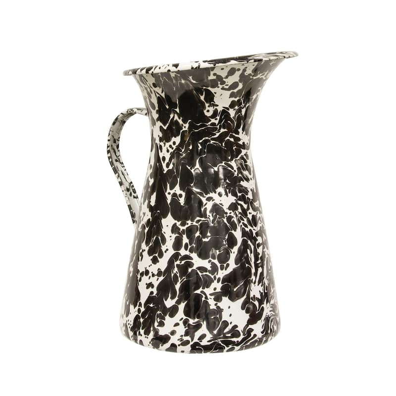 Black & White Pollock Pitcher