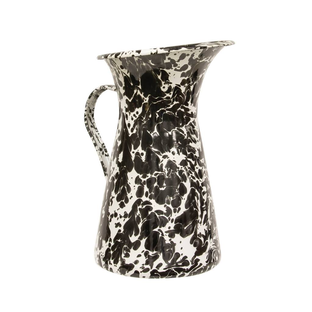 Black & White Pollock Pitcher