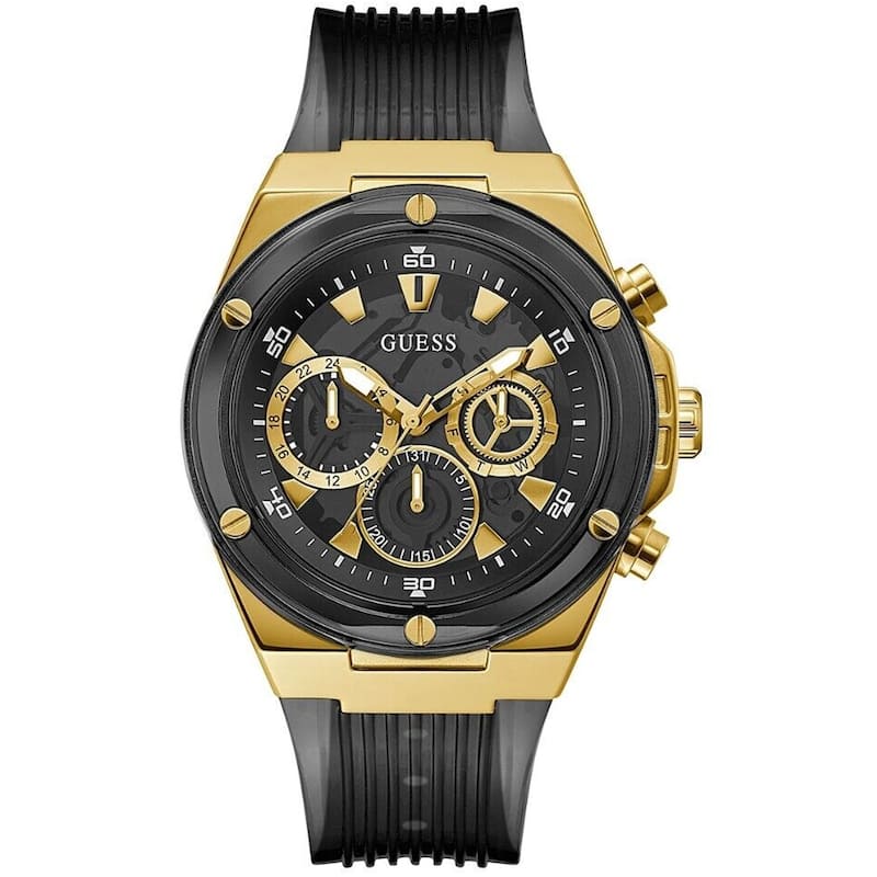 Guess Men's Classic Black Dial Watch - GW0425G1 - 6 (36)