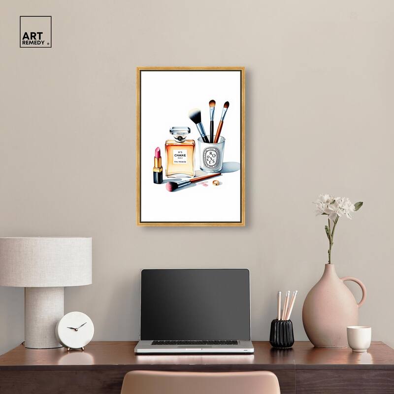Bottle Beauty Canvas by Art Remedy