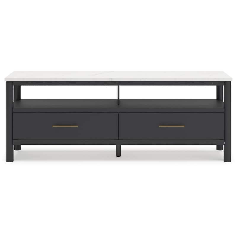 Signature Design by Ashley Cadmori 72" TV Stand for TVs up to 82 - 72"W x 19"D x 27"H